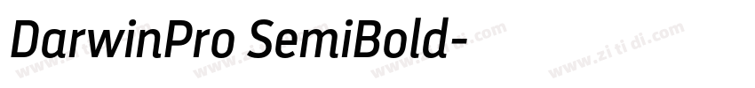 DarwinPro SemiBold字体转换 DarwinPro SemiBold字体转换